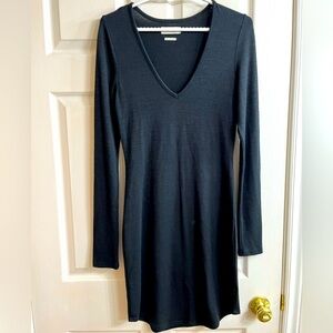 TNA GOLDEN black sweater dress, Size M